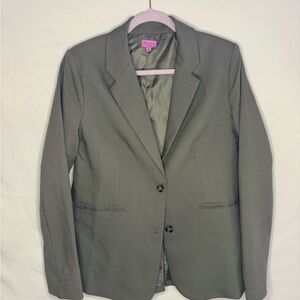 Francesca’s Green Blazer Jacket